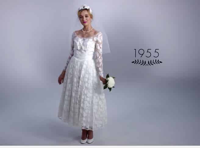 100 ans de robes de mariées