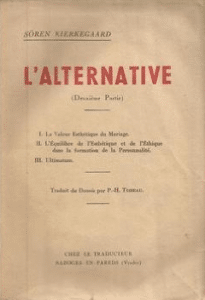 Valeur du mariage Kierkegaard