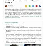 revue de presse pour une cérémonie