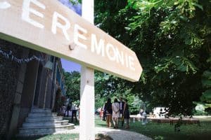 cérémonie champêtre