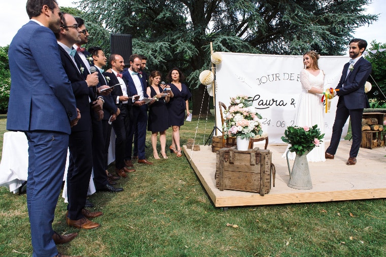 cérémonie champêtre