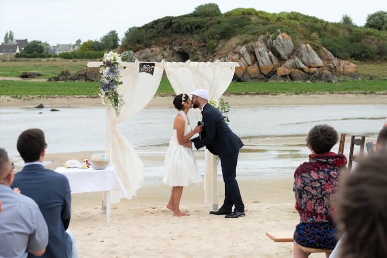 Mariage sur la plage