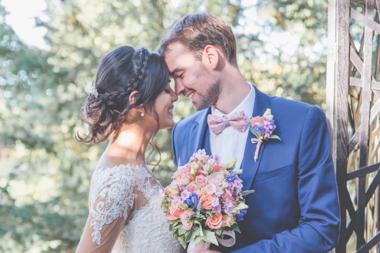 la cérémonie de Jehaan et Guillaume