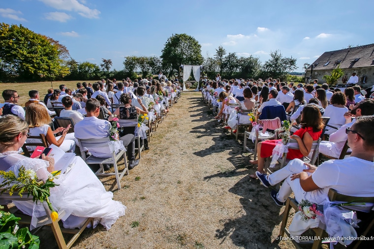 Décor de la cérémonie de Luigi et Antonin