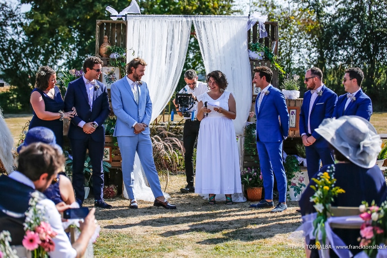 La cérémonie de Luigi et Antonin