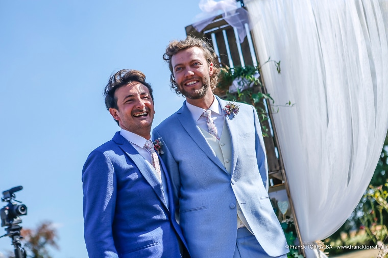 La cérémonie de Luigi et Antonin