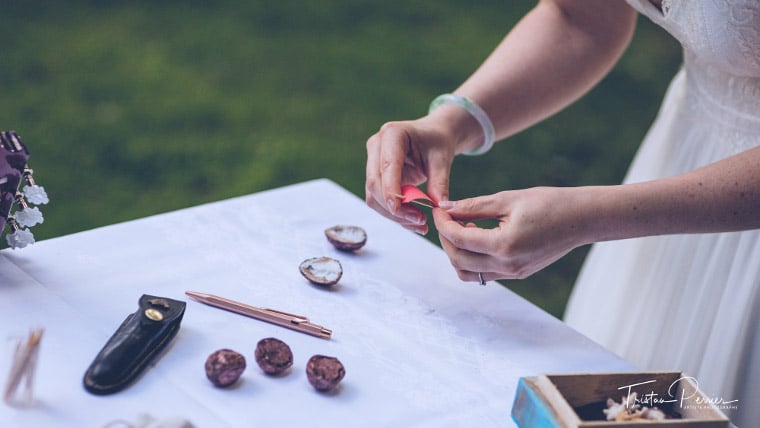 Rituel cérémonie laïque au Manoir de Tigeaux