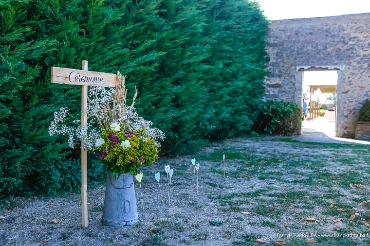 Chemin vers cérémonie unique