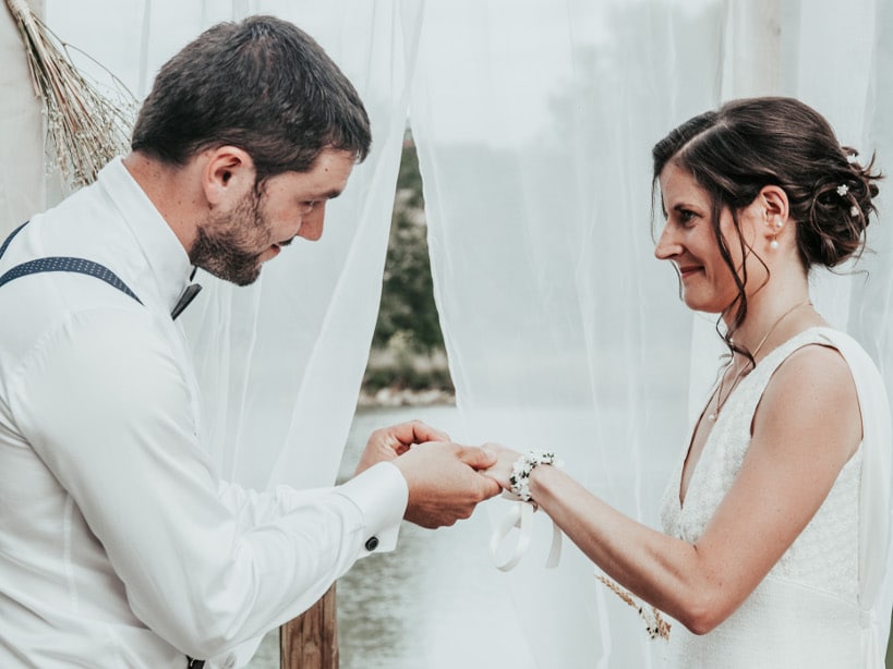 Echange des alliances : quelles phrases prononcer ?